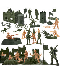 Soldiers military base...