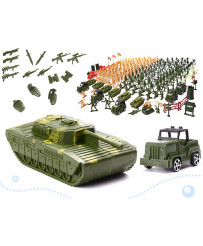 Soldiers military base figures set 307el.