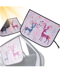Magnetic curtain deer car...