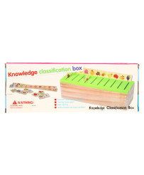 Wooden sorter puzzle match pictures