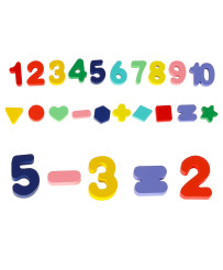 Montessori wooden number sorter 3in1 13x36cm