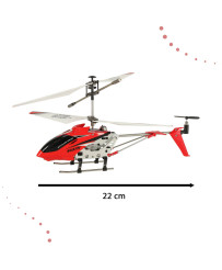 SYMA S107H 2.4GHz RTF RC helicopter red