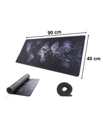 Desk pad world map 40x90cm