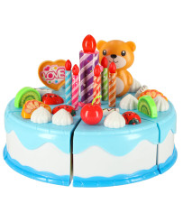 Birthday Cake Cutting Kitchen 80 el. Blue