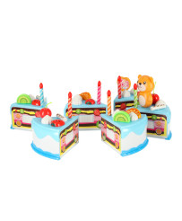 Birthday Cake Cutting Kitchen 80 el. Blue