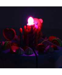 Birthday Cake Cutting Kitchen 80 el. Blue