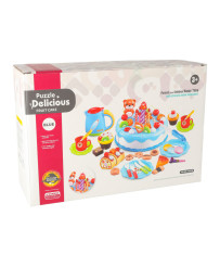 Birthday Cake Cutting Kitchen 80 el. Blue
