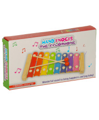 Colorful educational wooden dulcimer