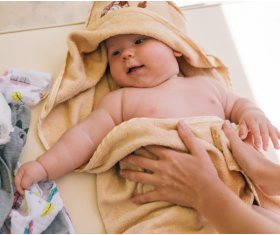 Towels and bathrobes