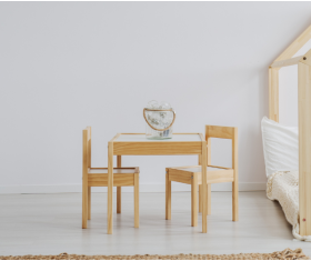 Tables and chairs